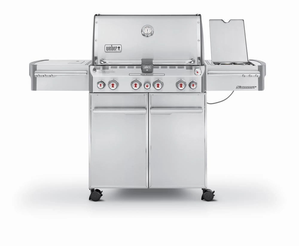 Weber 7170001 Summit S-470&#8482; Lp Gas Grill - Stainless Steel