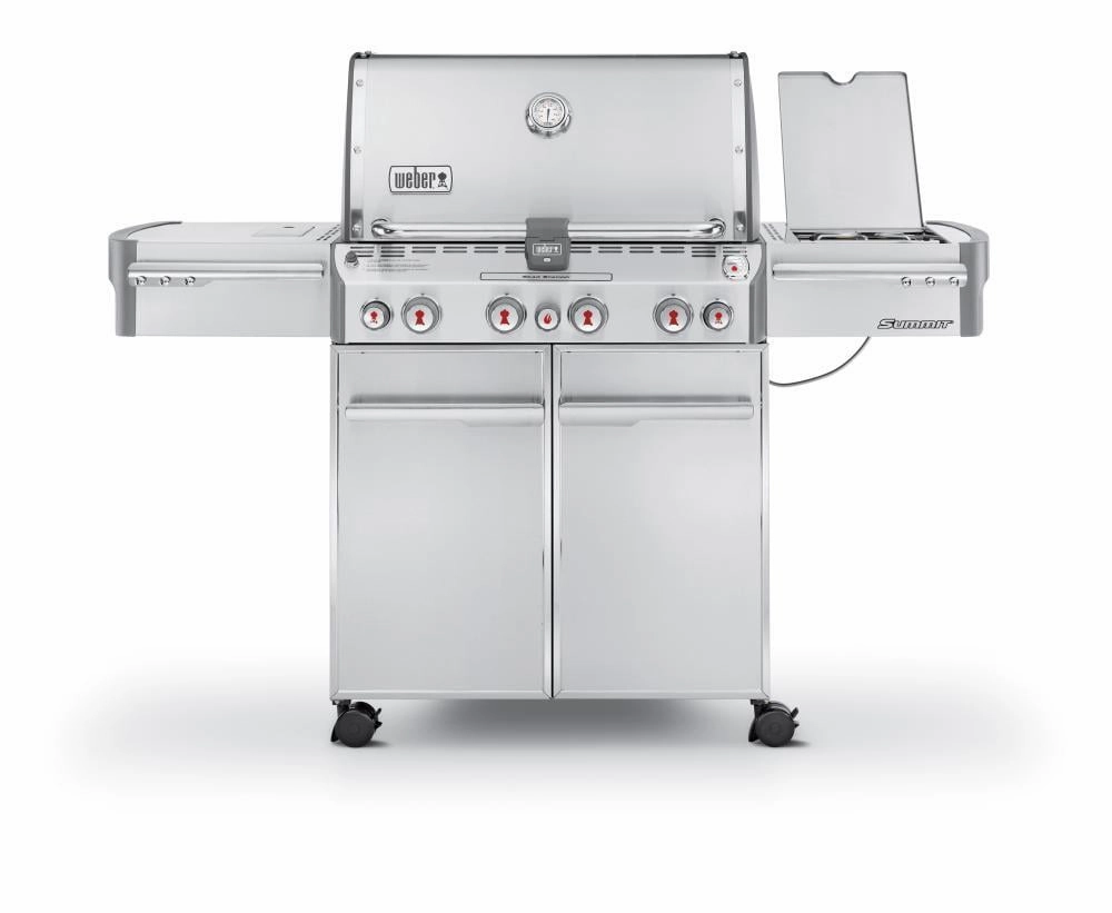 Weber 7170001 Summit S-470&#8482; Lp Gas Grill - Stainless Steel
