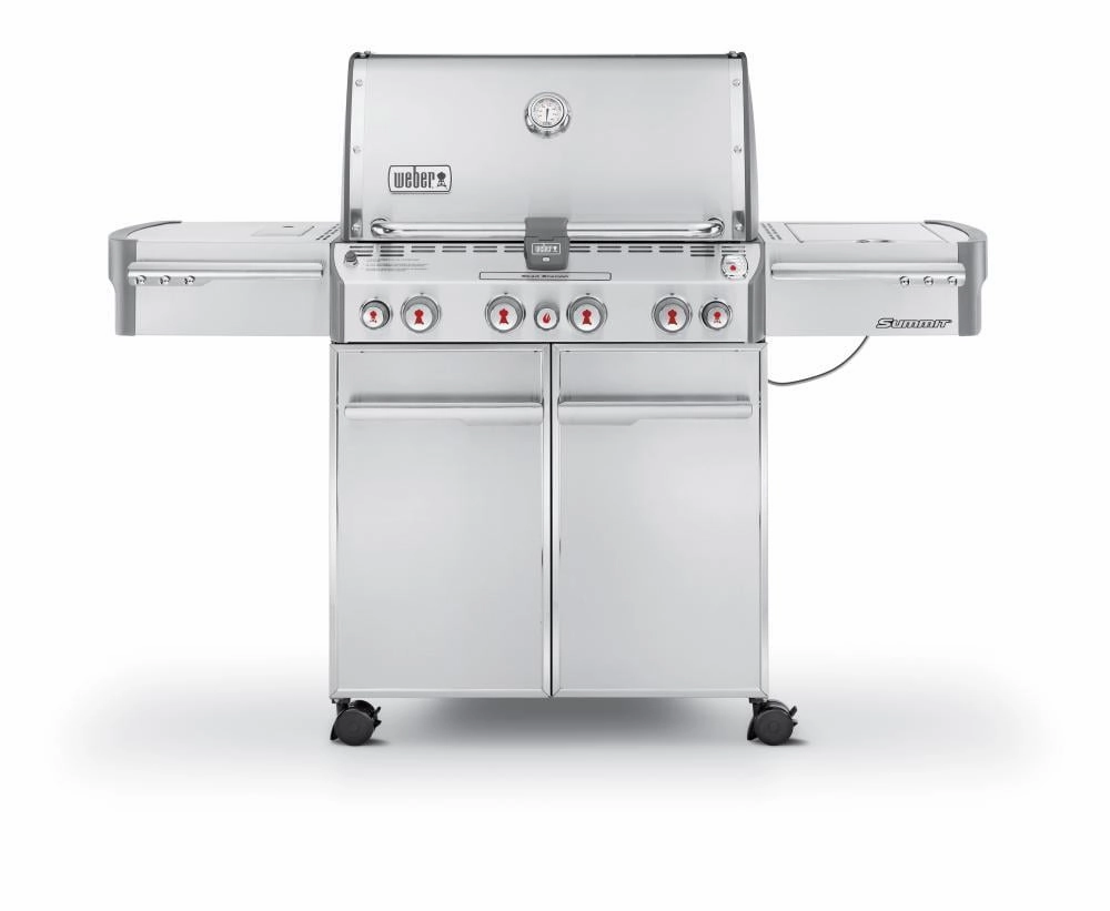 Weber 7170001 Summit S-470&#8482; Lp Gas Grill - Stainless Steel Barbeque Grills,outdoor bbq grill