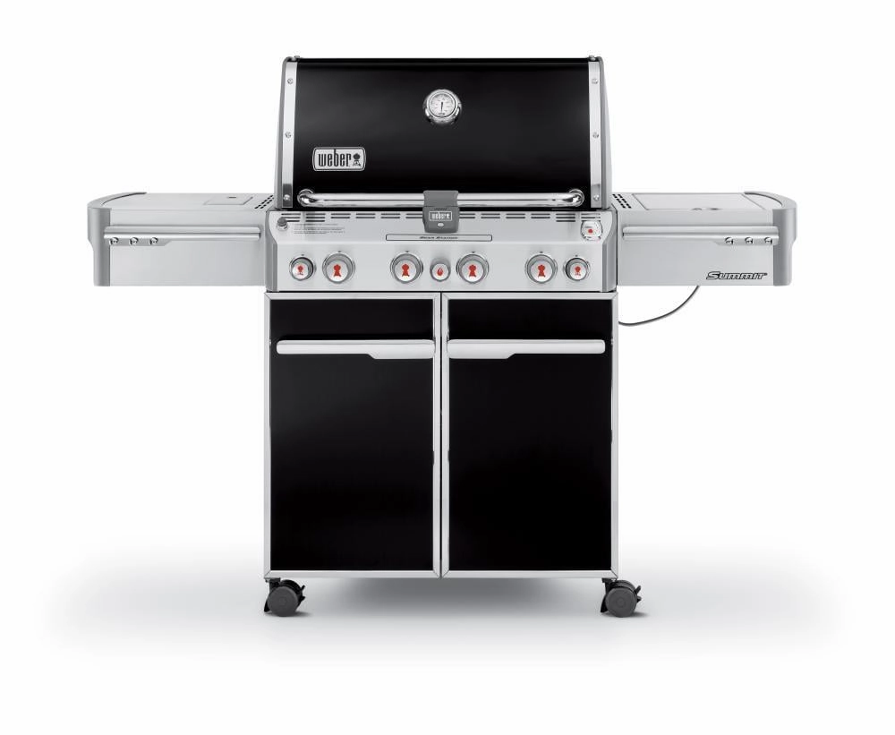 Weber 7171001 Summit E-470&#8482; Lp Gas Grill - Black Barbeque Grills,outdoor bbq grill