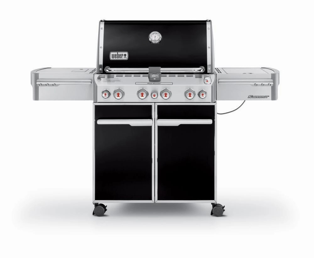 Weber 7171001 Summit E-470&#8482; Lp Gas Grill - Black Liquid Propane Barbeque Grills,propane gas grill
