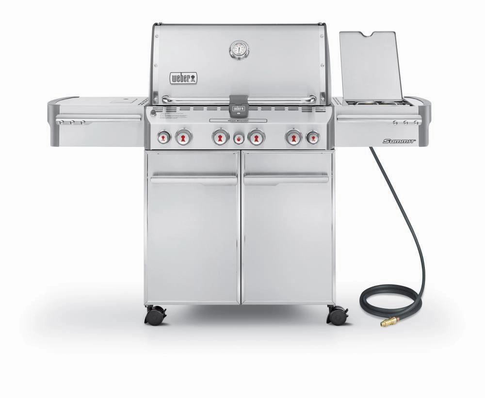 Weber 7270001 Summit S-470&#8482; Natural Gas Grill - Stainless Steel
