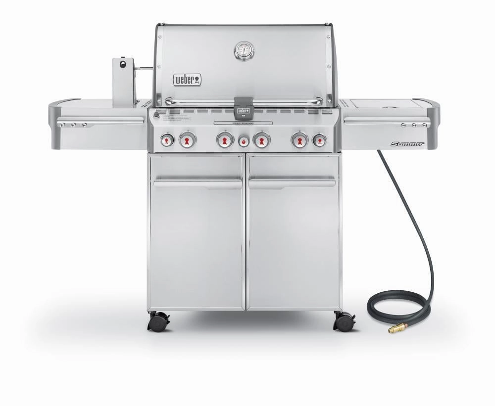 Weber 7270001 Summit S-470&#8482; Natural Gas Grill - Stainless Steel