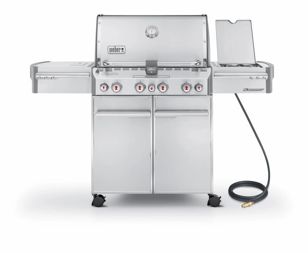 Weber 7270001 Summit S-470&#8482; Natural Gas Grill - Stainless Steel