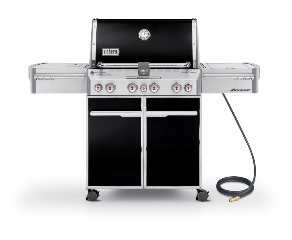 Weber 7271001 Summit E-470&#8482; Natural Gas Grill - Black Barbeque Grills,outdoor bbq grill