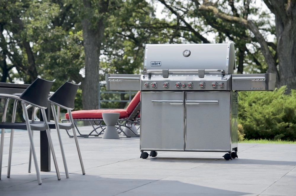 Weber 7370001 Summit S-670&#8482; Lp Gas Grill - Stainless Steel