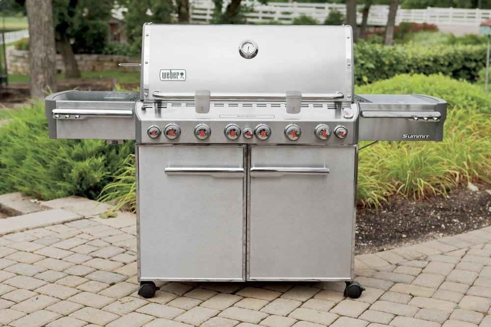 Weber 7370001 Summit S-670&#8482; Lp Gas Grill - Stainless Steel