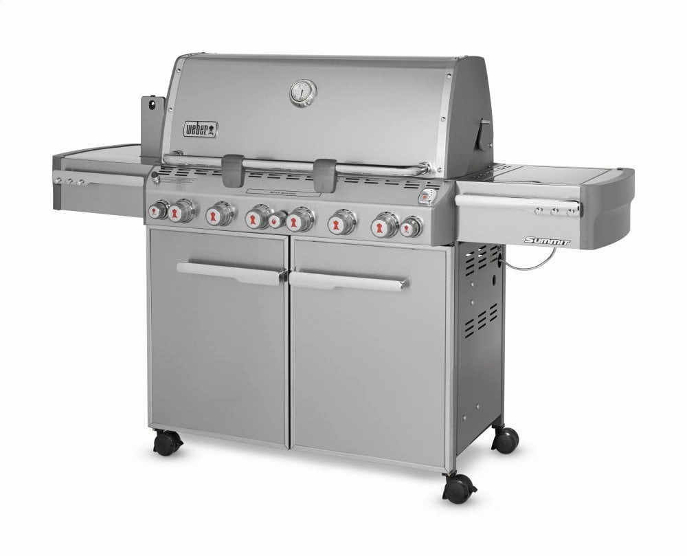 Weber 7370001 Summit S-670&#8482; Lp Gas Grill - Stainless Steel Liquid Propane Barbeque Grills,propane gas grill