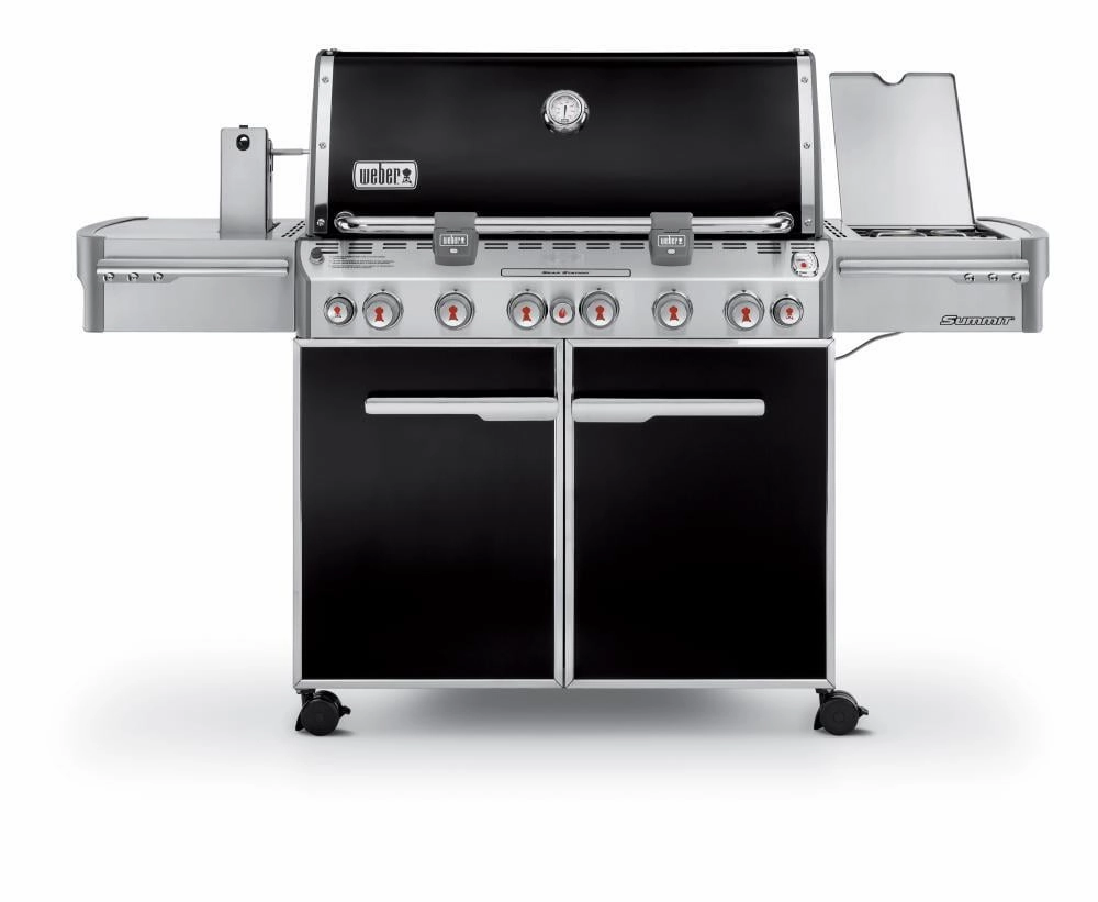 Weber 7371001 Summit E-670&#8482; Lp Gas Grill - Black Barbeque Grills,outdoor bbq grill