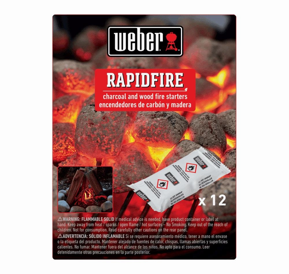 Weber 7480 Weber Rapidfire Fire Starters Barbeque Grill Accessories,grill tool set