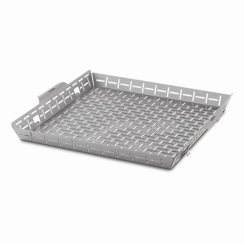 Weber 7673 Weber Crafted Roasting Basket Barbeque Grill Accessories,grill tool set