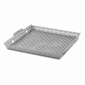 Weber 7673 Weber Crafted Roasting Basket Barbeque Grill Accessories,grill tool set
