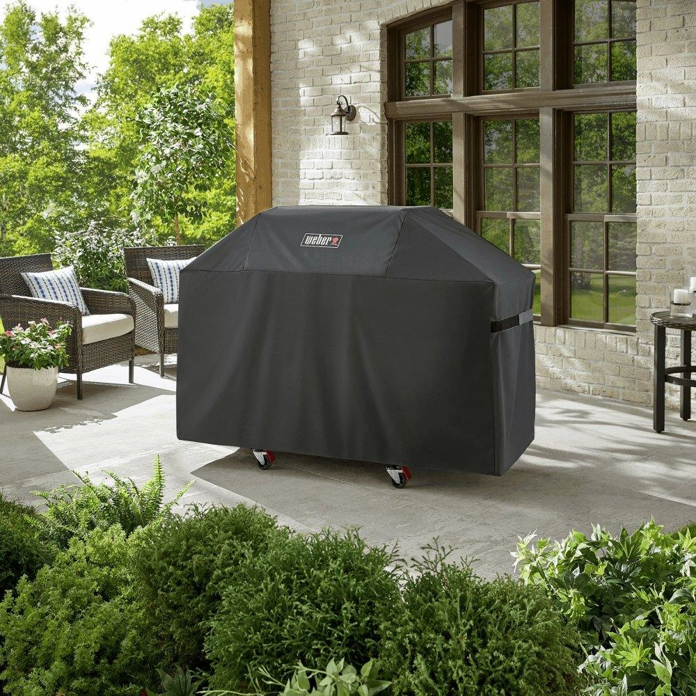 Weber 7755 Genesis 400 Series Premium Grill Cover 8Pk