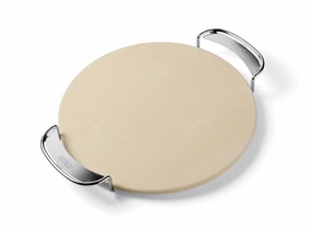 Weber 8836 Weber Original - Pizza Stone With Carry Rack Barbeque Grill Accessories,grill tool set