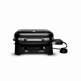 Weber 91010901 Lumin Compact Electric Grill - Black Electric Barbeque Grills,electric outdoor grill