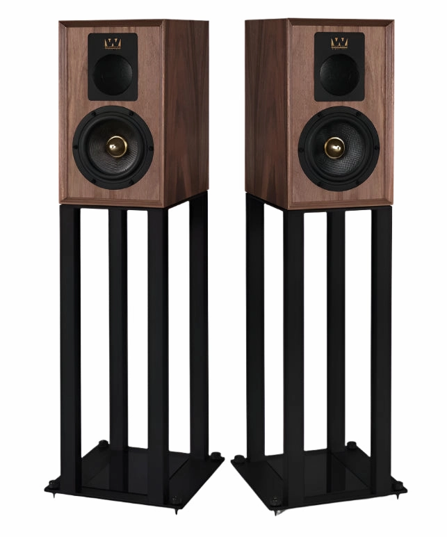 Wharfdale Aston Limited Edition Bookshelf Speakers W/ Stands -- PAIR