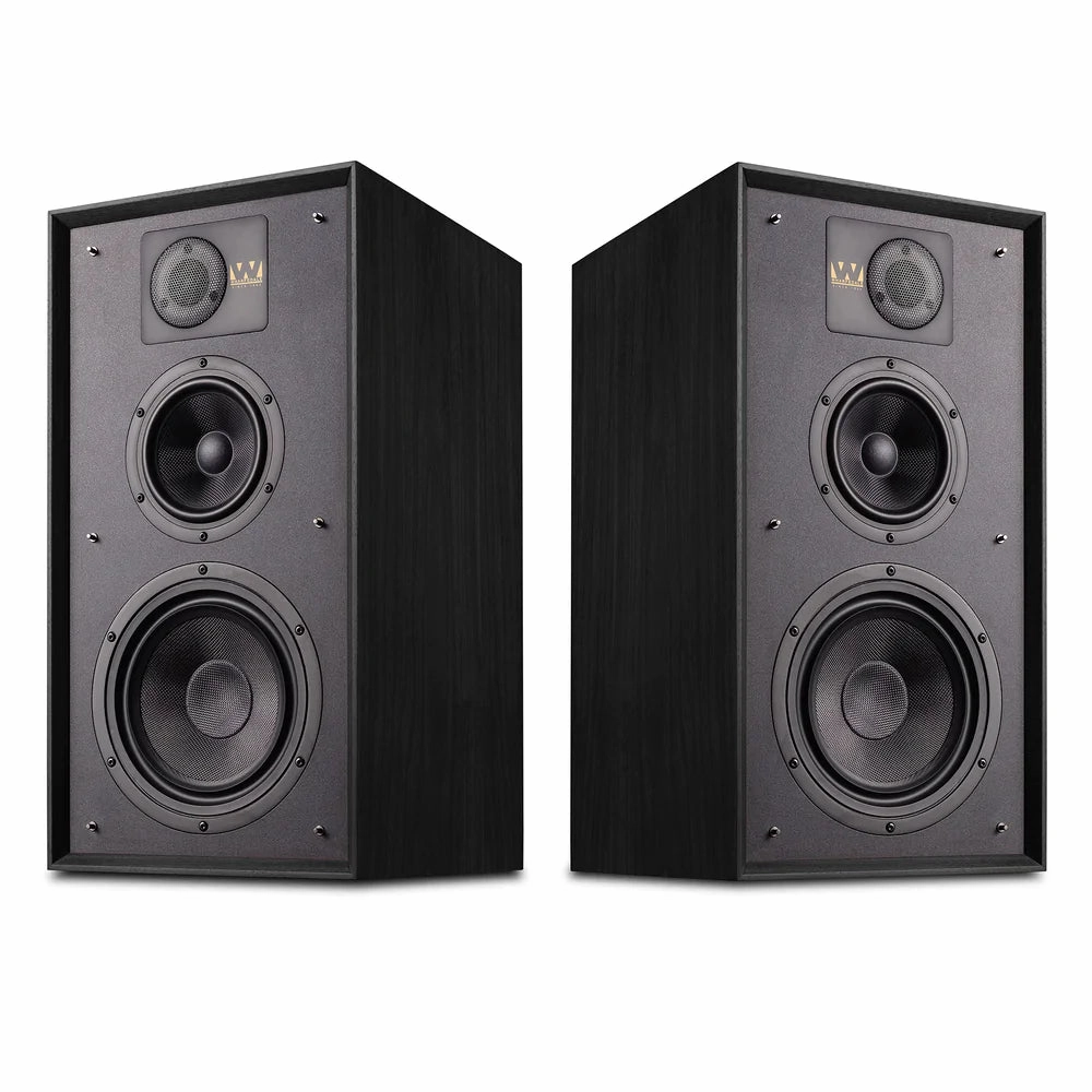 Wharfedale Linton Heritage Speakers - Black Oak - PAIR Kitchen Appliances