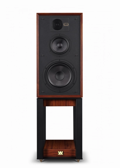 Wharfedale Linton Heritage Speakers - Red Mahogany - PAIR