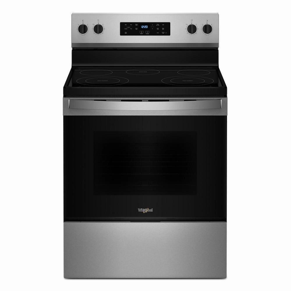 Whirlpool WFES3330RS 30-Inch Electric Range With Steam Clean Freestanding Ranges freestanding dual fuel range 30 inch
