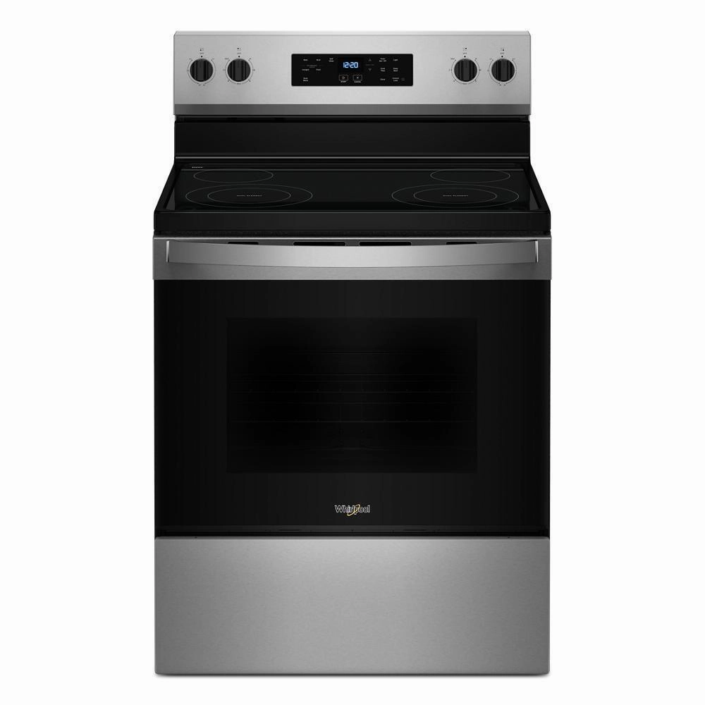 Whirlpool WFES3530RS 30-Inch Electric Range With Steam Clean Freestanding Ranges freestanding dual fuel range 30 inch