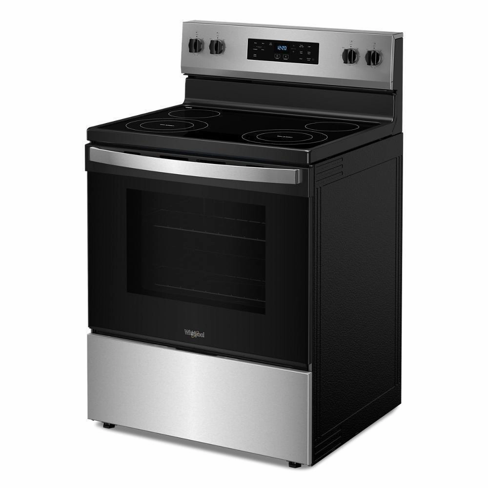 Whirlpool WFES3530RS 30-Inch Electric Range With Steam Clean