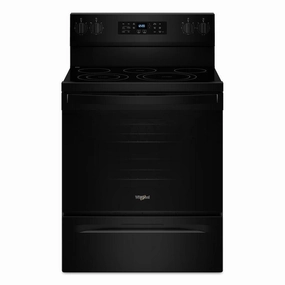 Whirlpool WFES5030RB 30-Inch Energy Star Electric Range With Air Cooking Technology, No Preheat Air Fry And Air Baking And Self Clean Freestanding Ranges freestanding dual fuel range 30 inch