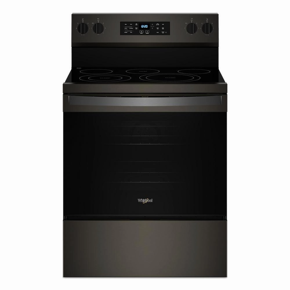 Whirlpool WFES5030RV 30-Inch Energy Star Electric Range With Air Cooking Technology, No Preheat Air Fry And Air Baking And Self Clean Freestanding Ranges freestanding dual fuel range 30 inch