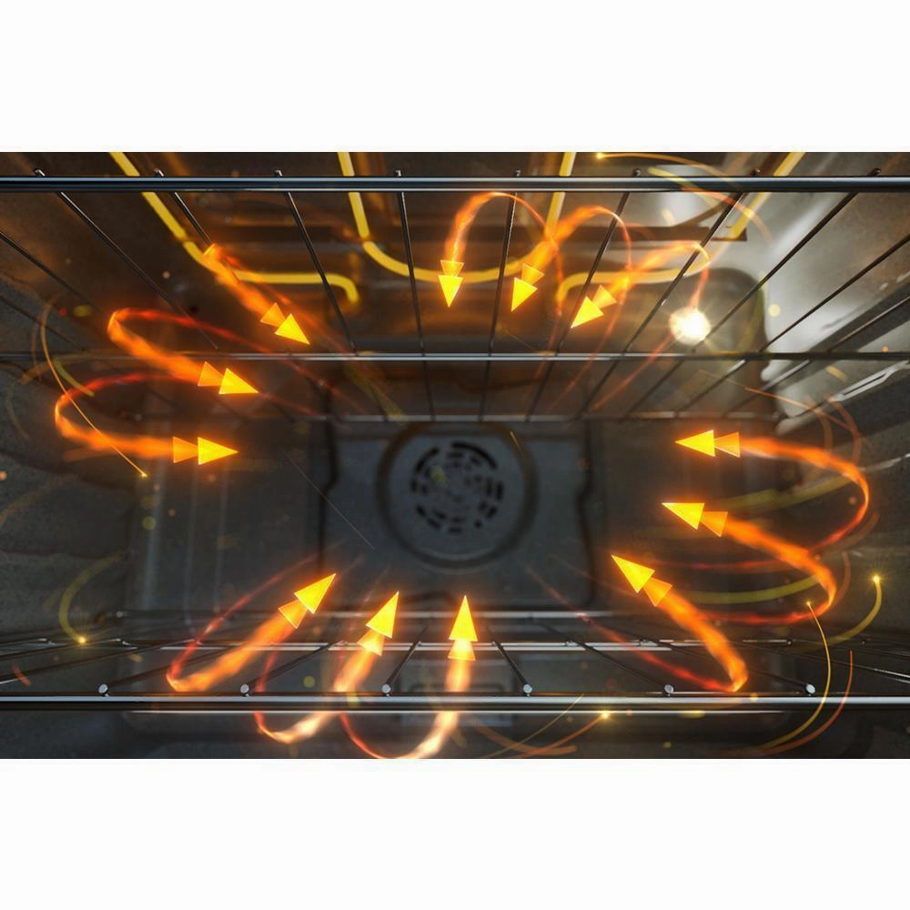 Whirlpool WFES7530RV 30-Inch Smart Electric Smart Range With Air Cooking Technology, No Preheat Air Fry, High Speed Preheat Oven, Wipeclean&#8482; Coating, And Steam/Self Clean
