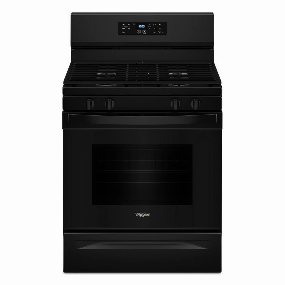 Whirlpool WFGS3530RB 30-Inch Self Clean Gas Range With No Preheat Mode Freestanding Ranges freestanding dual fuel range 30 inch