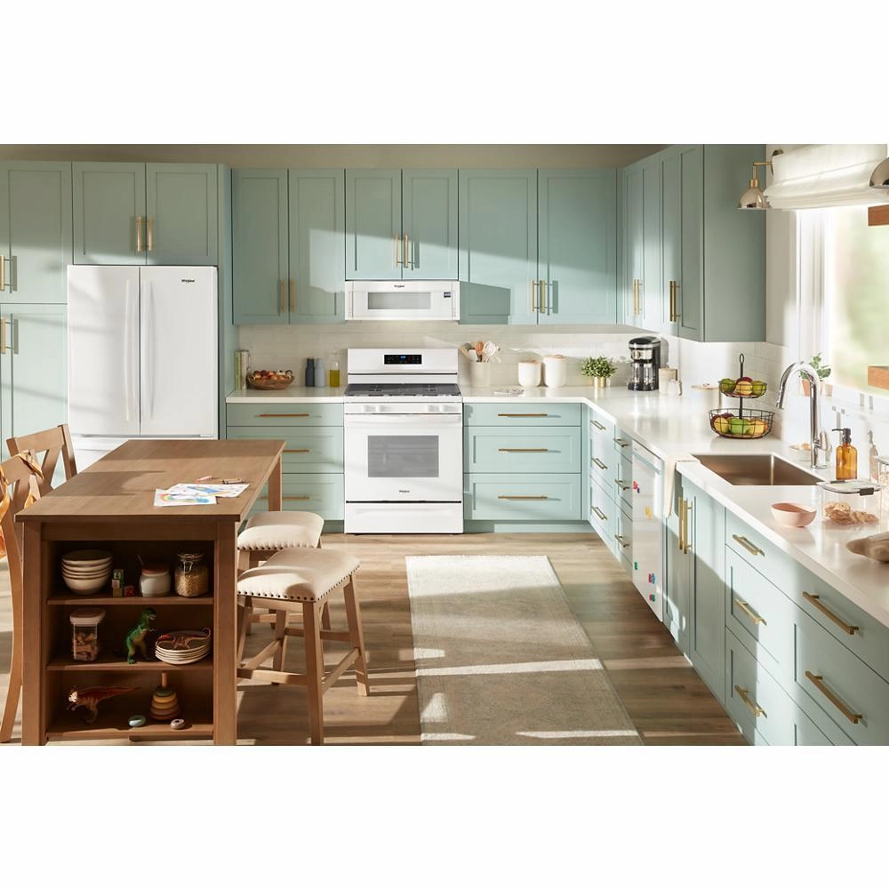 Whirlpool WFGS3530RW 30-Inch Self Clean Gas Range With No Preheat Mode
