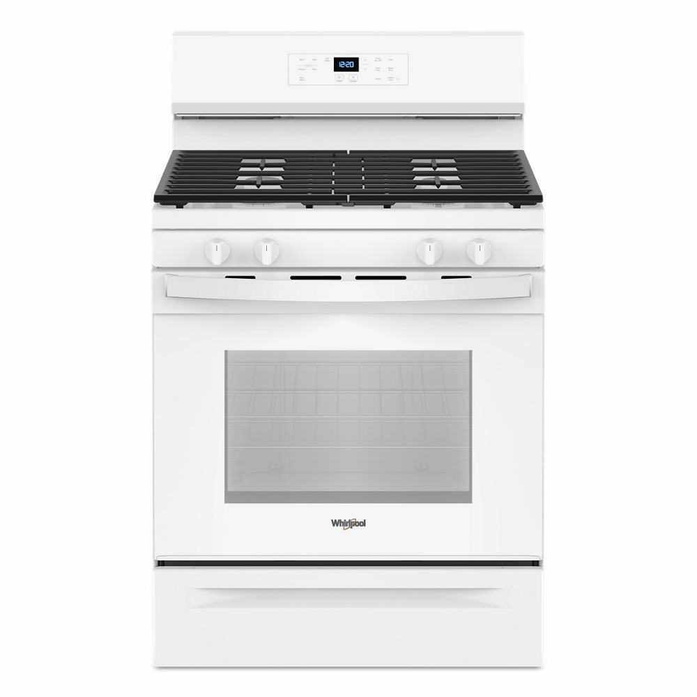 Whirlpool WFGS3530RW 30-Inch Self Clean Gas Range With No Preheat Mode Freestanding Ranges freestanding dual fuel range 30 inch