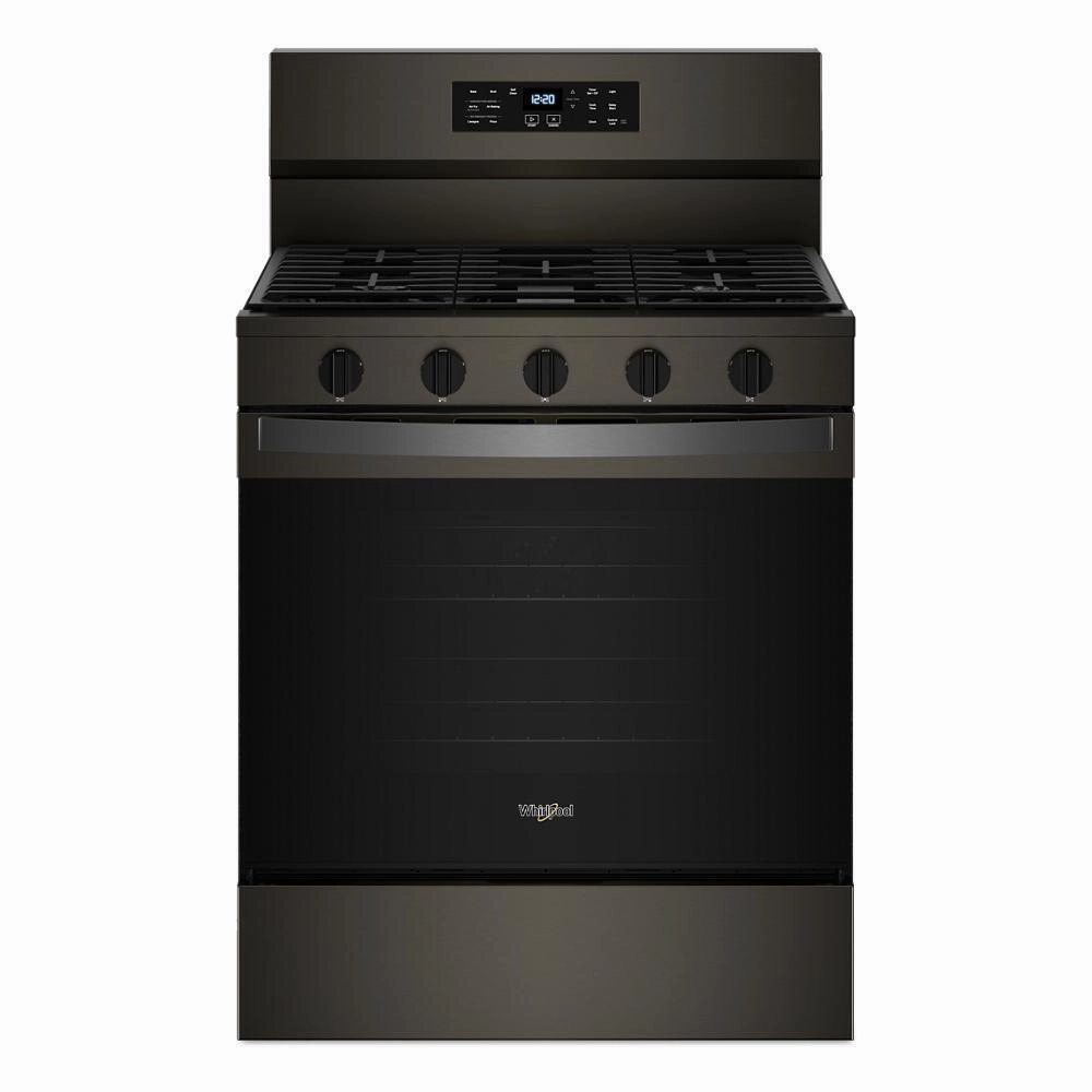 Whirlpool WFGS5030RV 30-Inch Gas Range With Air Cooking Technology, No Preheat Air Fry And Air Baking And Self Clean Freestanding Ranges freestanding dual fuel range 30 inch