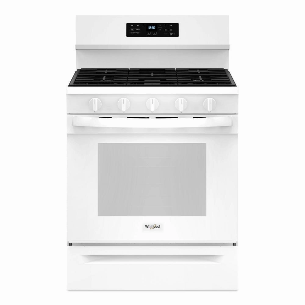 Whirlpool WFGS5030RW 30-Inch Gas Range With Air Cooking Technology, No Preheat Air Fry And Air Baking And Self Clean Freestanding Ranges freestanding dual fuel range 30 inch