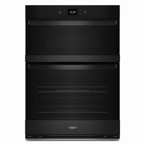 Whirlpool WOEC5027LB 5.7 Total Cu. Ft. Combo Wall Oven With Air Fry When Connected* Wall Ovens convection wall oven with steam assist