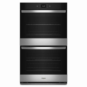 Whirlpool WOED5027LZ 8.6 Total Cu. Ft. Double Wall Oven With Air Fry When Connected Wall Ovens convection wall oven with steam assist