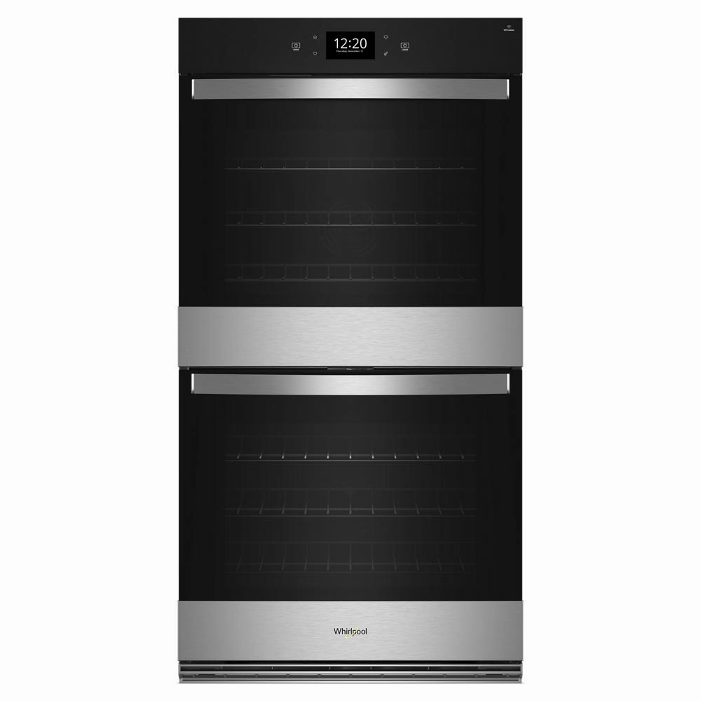 Whirlpool WOED7030PZ 10.0 Cu. Ft. Double Smart Wall Oven With Air Fry Wall Ovens convection wall oven with steam assist
