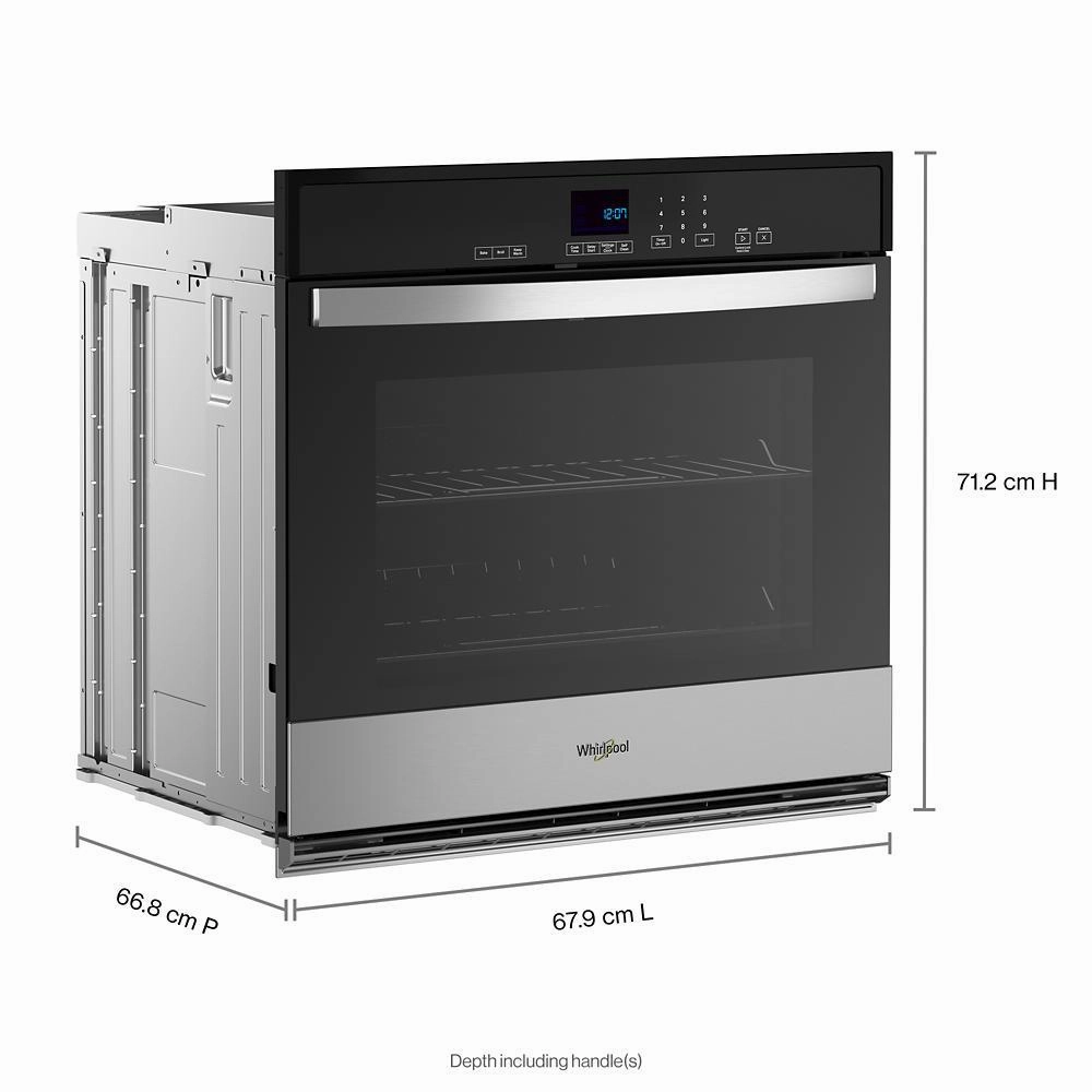 Whirlpool WOES3027LS 4.3 Cu. Ft. Single Self-Cleaning Wall Oven