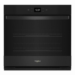 Whirlpool WOES5027LB 4.3 Cu. Ft. Single Wall Oven With Air Fry When Connected Wall Ovens convection wall oven with steam assist