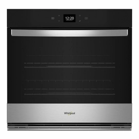 Whirlpool WOES5030LZ 5.0 Cu. Ft. Single Wall Oven With Air Fry When Connected Wall Ovens convection wall oven with steam assist