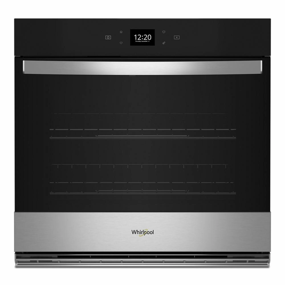 Whirlpool WOES5030LZ 5.0 Cu. Ft. Single Wall Oven With Air Fry When Connected Wall Ovens convection wall oven with steam assist