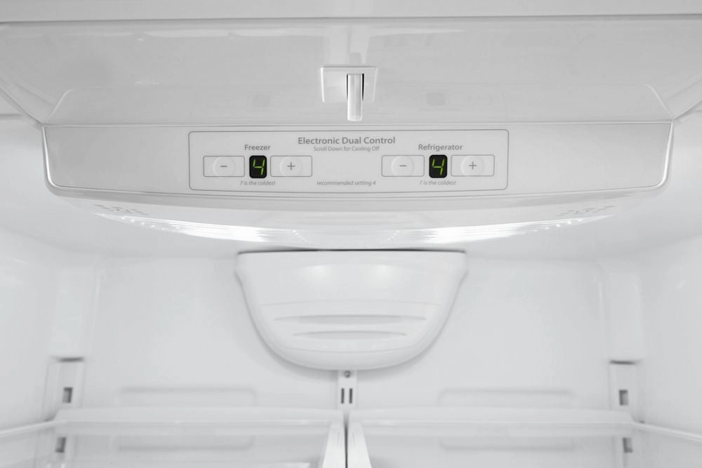 Whirlpool WRB322DMHV 33-Inch Wide Bottom-Freezer Refrigerator - 22 Cu. Ft.