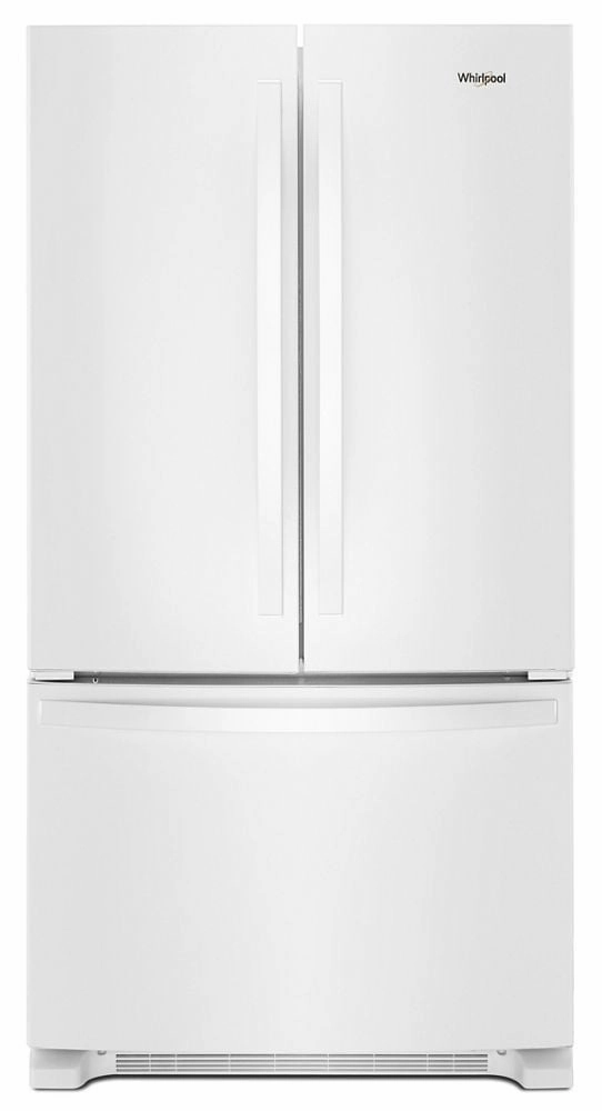 Whirlpool WRF535SWHW 36-Inch Wide French Door Refrigerator With Water Dispenser - 25 Cu. Ft. Freestanding Refrigerators freestanding fridge freezer combo