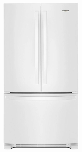 Whirlpool WRF535SWHW 36-Inch Wide French Door Refrigerator With Water Dispenser - 25 Cu. Ft. Freestanding Refrigerators freestanding fridge freezer combo