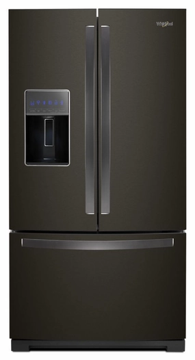Whirlpool WRF757SDHV 36-Inch Wide French Door Refrigerator - 27 Cu. Ft. Freestanding Refrigerators freestanding fridge freezer combo
