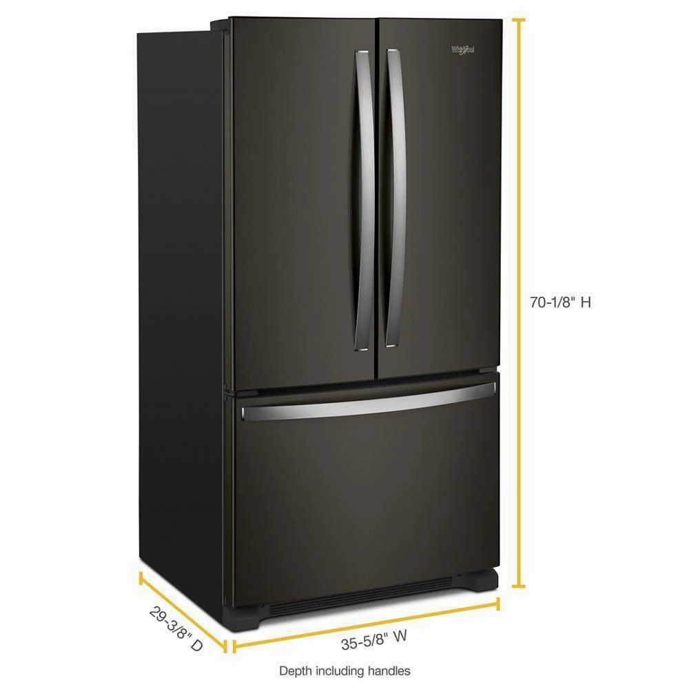 Whirlpool WRFC2036RV Whirlpool? Counter-Depth French Door Bottom Mount Refrigerator
