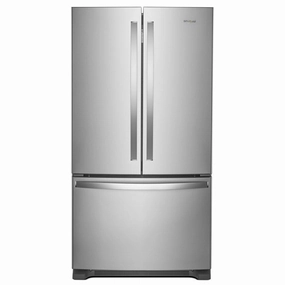 Whirlpool WRFF3036RZ Whirlpool? Full-Depth French Door Bottom Mount Refrigerator Freestanding Refrigerators freestanding fridge freezer combo