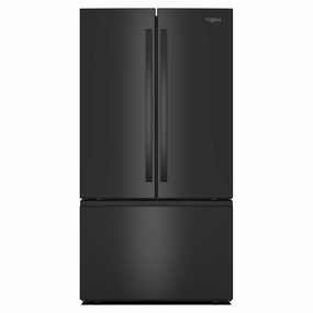Whirlpool WRFF3136SB 36-Inch French Door Refrigerator With Ice Maker - 31 Cu. Ft. Whirlpool WRFF3136SB 36-Inch French Door Refrigerator With Ice Maker - 31 Cu. Ft. Freestanding Refrigerators freestanding fridge freezer combo