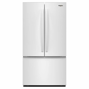 Whirlpool WRFF3136SW 36-Inch French Door Refrigerator With Ice Maker - 31 Cu. Ft. Freestanding Refrigerators freestanding fridge freezer combo