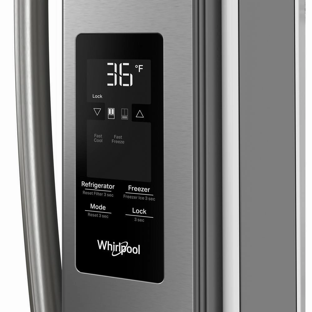 Whirlpool WRFF3136SZ 36-Inch French Door Refrigerator With Ice Maker - 31 Cu. Ft.