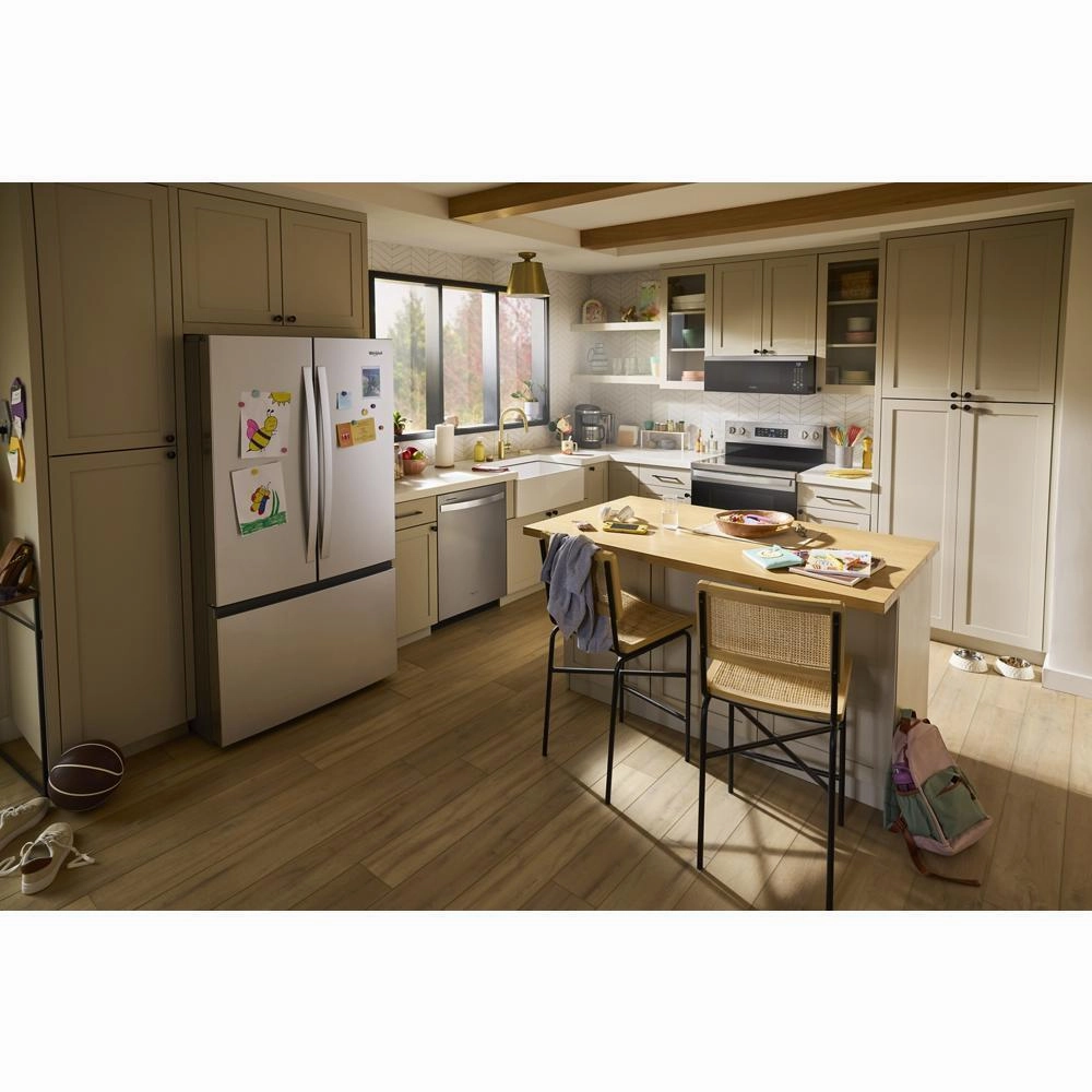 Whirlpool WRFF3136SZ 36-Inch French Door Refrigerator With Ice Maker - 31 Cu. Ft.
